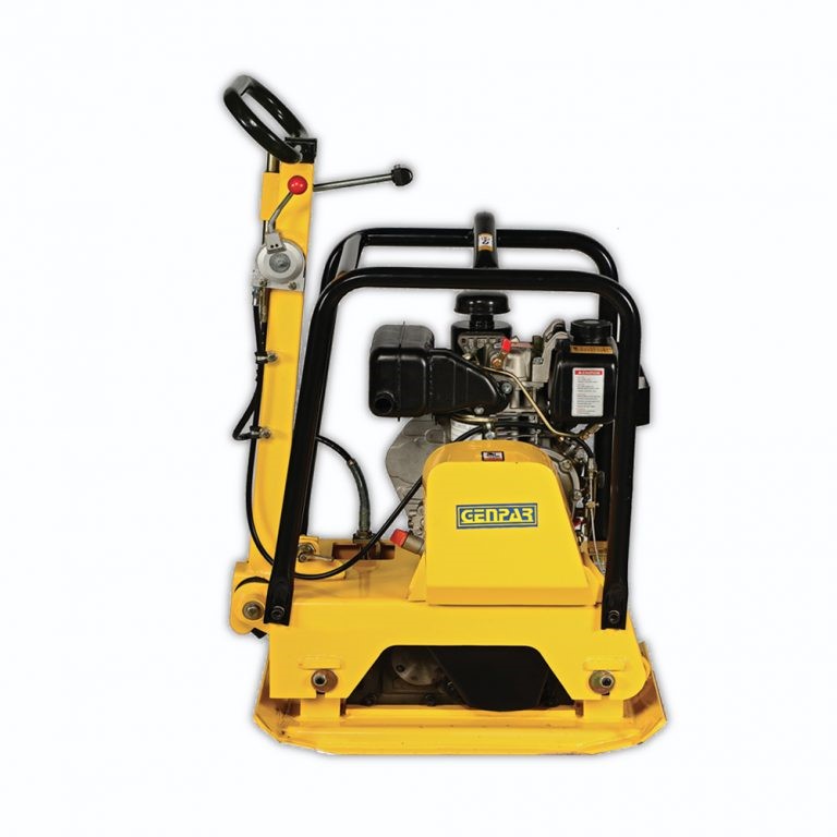 VIBROCOMPACTADORA REVERSIBLE 168KG, MOTOR DIESEL 7HP (MSH160)
