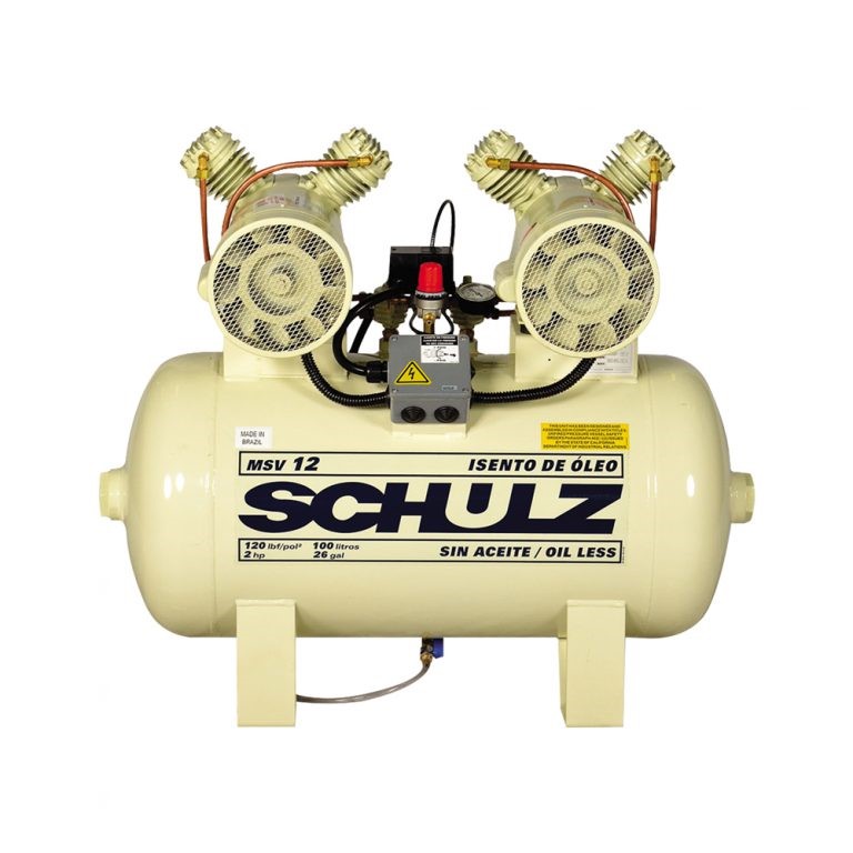 COMPRESOR ODONTOLOGICO, 2HP, 110V, 100LTS, 120PSI