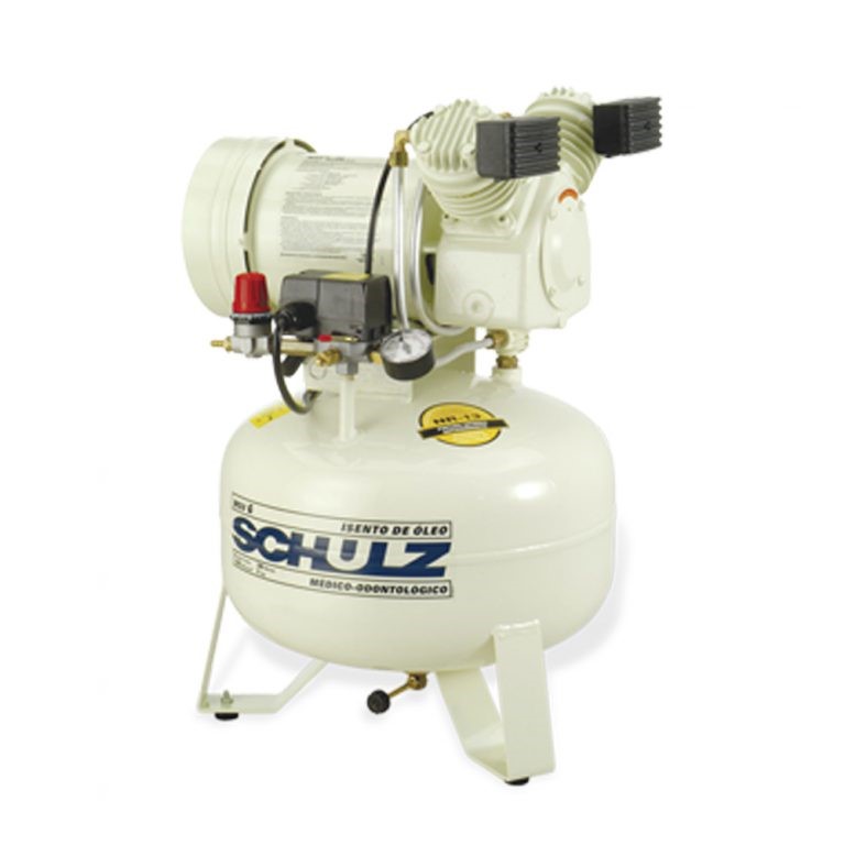 COMPRESOR ODONTOLOGICO, 1HP,110V,30LTS 120PSI SIN CABINA