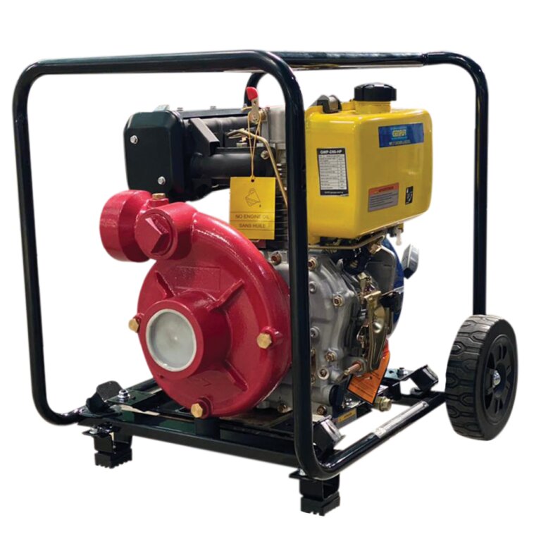 MOTOBOMBA AGRICOLA ALTA PRESION 3X3 CON MOTOR A DIESEL 10 HP