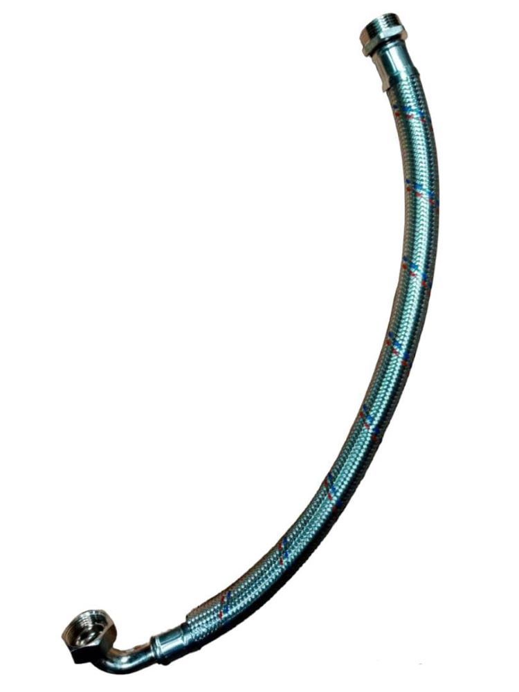 MANGUERA MALLA DE ACERO 50CM  DE 1"X1" (1X12)