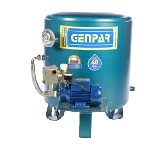 EQUIPO HIDRONEUMATICO 40 GAL, BOMBA  PER. 1/2 HP